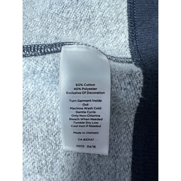 T By Talbots Womens Open Front Cardigan Sweater With Pockets Striped Trim Sz 1X - Picture 7 of 9